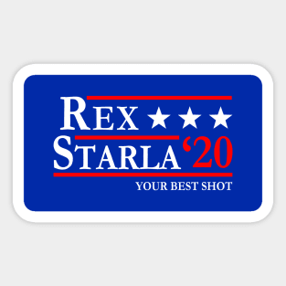 Rex Starla Your Best Shot People 2020 Sticker